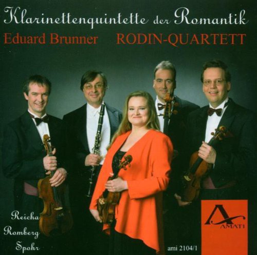 the album cover for Reicha / Rodin Quartett - Clarinet Quartets of Roman