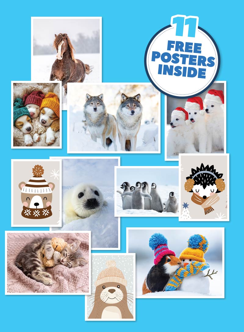 Animal Tales - World's Cutest Animal Babies: Facts About Polar Bears, Penguins & More, Animal Stories, Fun Quizzes, Crafty Recipes, Games, Animals In Cute Outfits, Free Posters Inside & More!
