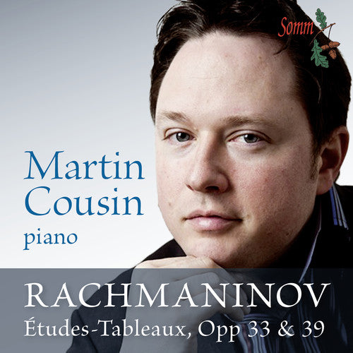 the album cover for Rachmaninov - Etudes-Tableaux Op 33 & 39