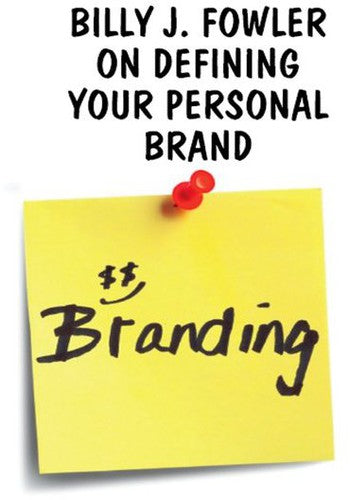 the album cover for Billy Fowler J - Defining Your Personal Brand