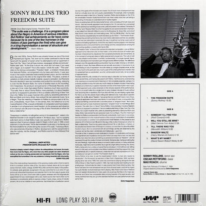 Sonny Rollins - Freedom Suite (+bonus track) (ltd. ed.) (180g) Vinyl Record