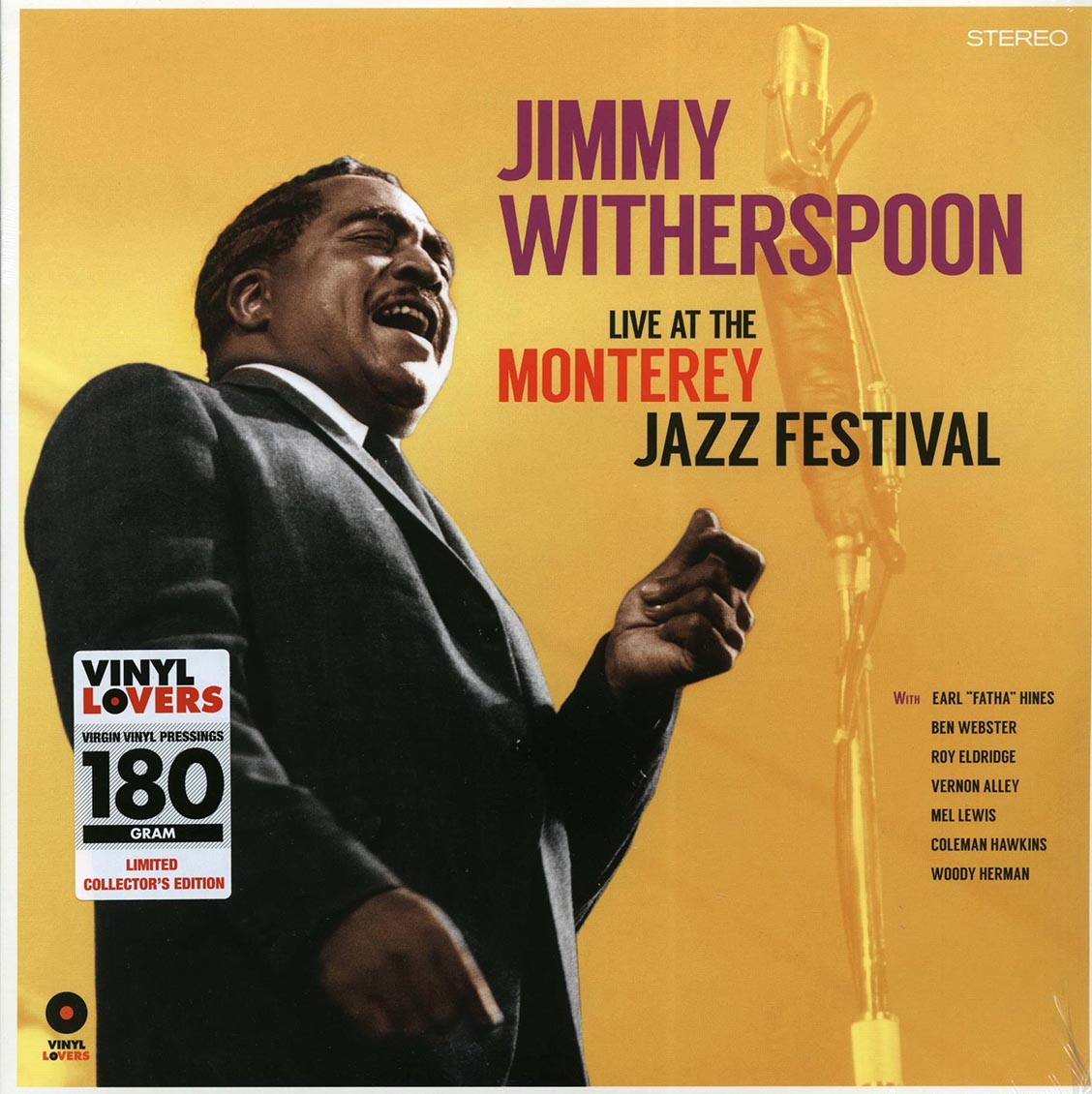 Jimmy Witherspoon - Live At The Monterey Jazz Festival (+2 bonus tracks) (ltd. ed.) (180g) Vinyl Record