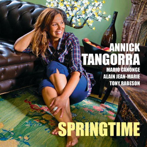 the album cover for Annick Tangorra - Springtime