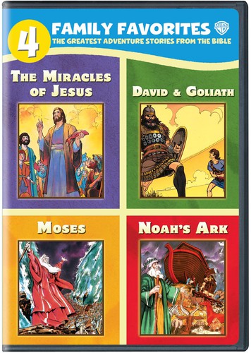 4 Family Favorites: Greatest Adventures Of Bible - 4 Family Favorites: Greatest Adventures Of Bible - DVD