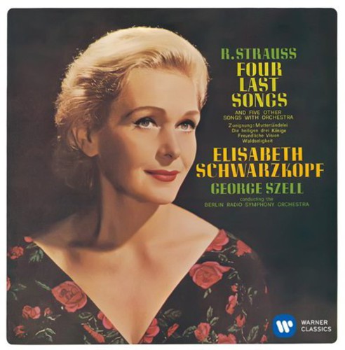the album cover for Elisabeth Schwarzkopf - R.Strauss: Four Last Songs. 12 Songs