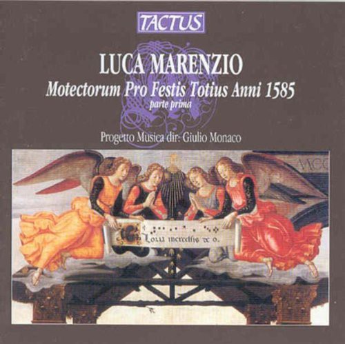 the album cover for Monaco Giulio - Motectorum Pro Festi