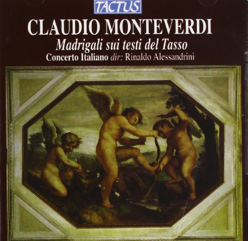 the album cover for Concerto Italiano - Madrigali Sui Test