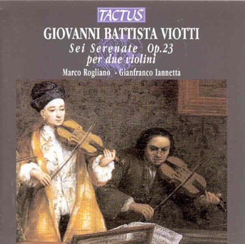 the album cover for Viotti / Iannetta - Viotti Giovanni Battista