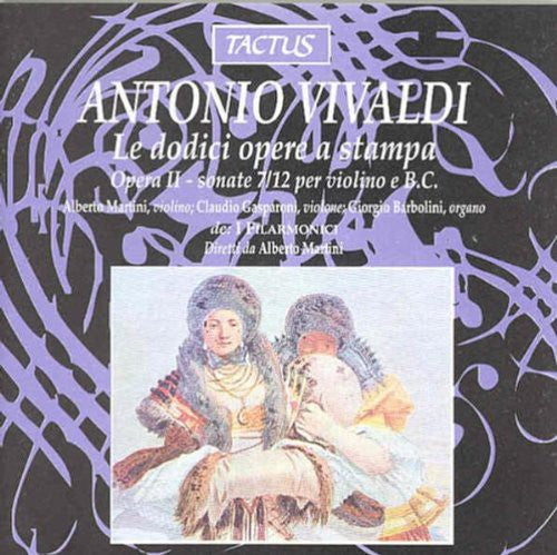 Vivaldi / Martini / Gasparoni / Barbolini - Violin Sonatas Op 2 7-12 - Music CD