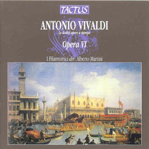 the album cover for Alberto Martini - Opera VI - Sei Concer