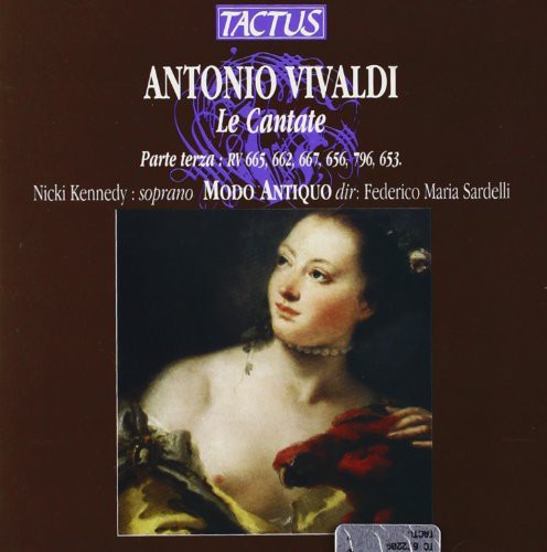 Vivaldi / Kennedy / Sardelli - Cantatas 3 - Music CD