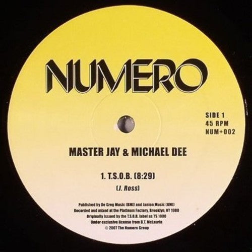Master Jay - T.S.O.B. / Instrumental Vinyl Record