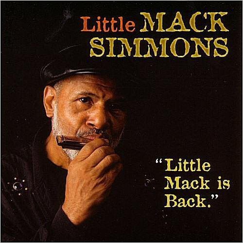 the album cover for Little Simmons Mack - Little Mac Is Back