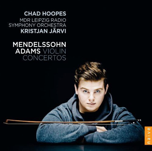 the album cover for Mendelssohn / Adams - Violin Ctos