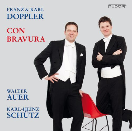 the album cover for Walter Auer - Con Bravura