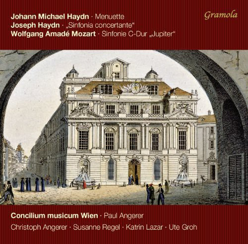 the album cover for Concilium Musicum Wien - Concilium Musicum Wien