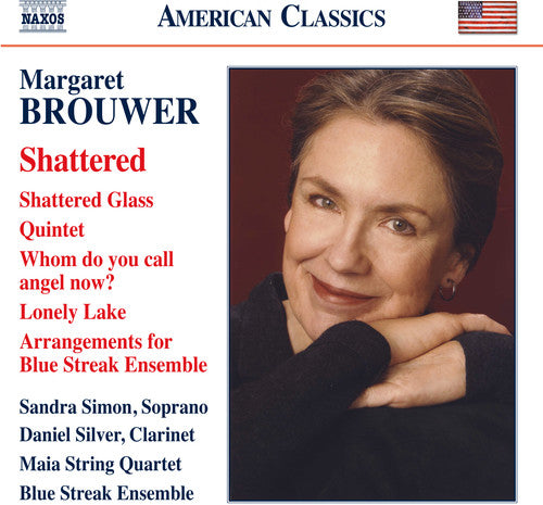 the album cover for Blue Streak Ensemble - Shattered-Chamber Music