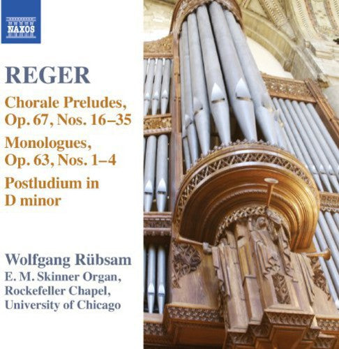 Reger - Organ Works Vol 15 - Music CD