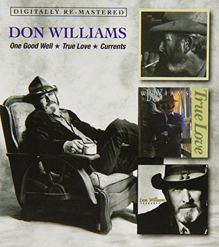 the album cover for Don Williams - One Good Well/True Love/Currents