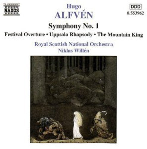 the album cover for H. ALFVEN - Symphony 1 / Festival Overture / Mountain King