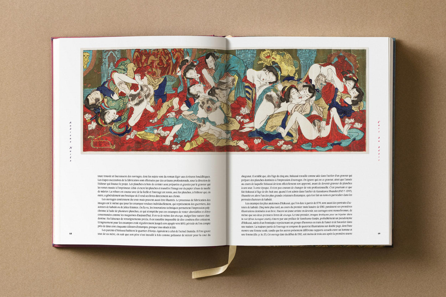 Hokusai. Shunga (German, French, English) Book