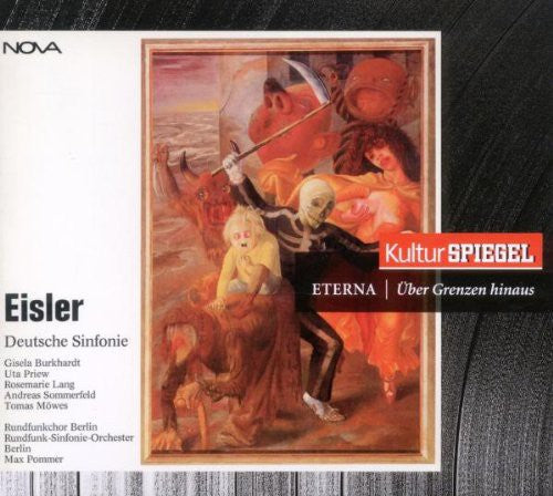 the album cover for Hanns Eisler - Spiegel-Ed.16 Eisler