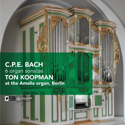 the album cover for Ton Koopman - 6 Organ Sonatas