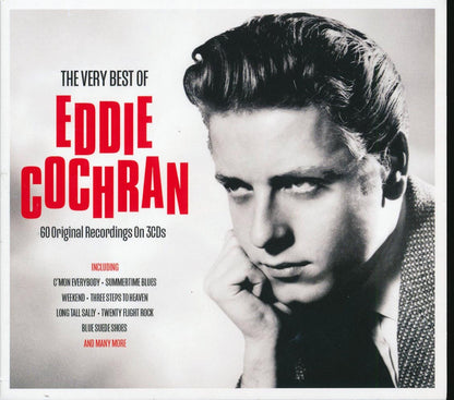Eddie Cochran - The Very Best Of Eddie Cochran (60 tracks) (3xCD) (deluxe 3-fold digipak) Music CD