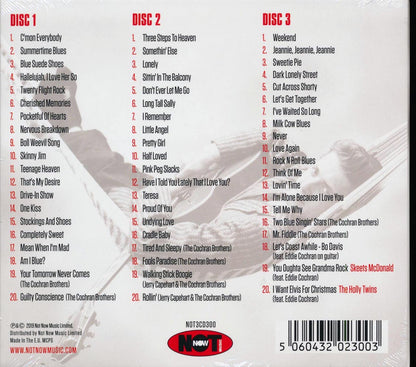 Eddie Cochran - The Very Best Of Eddie Cochran (60 tracks) (3xCD) (deluxe 3-fold digipak) Music CD