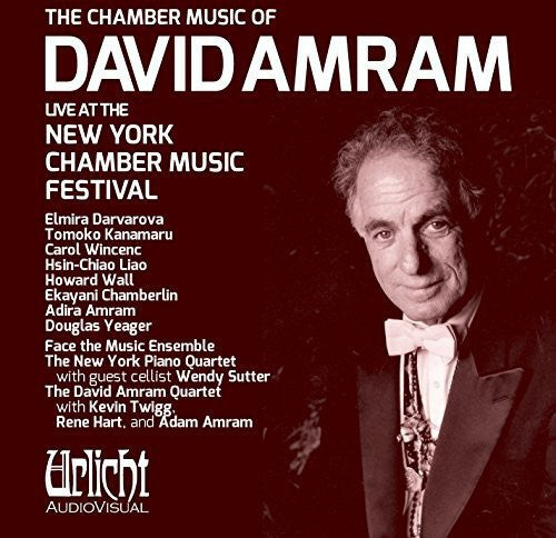 Chamber Music of David Amram Live at New York Chamber Music Festival Music CD