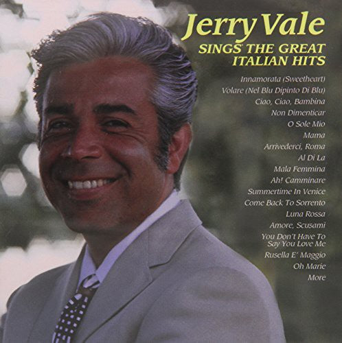 Vale,jerry - Jerry Vale Sings The Great Italian Hits - Music CD