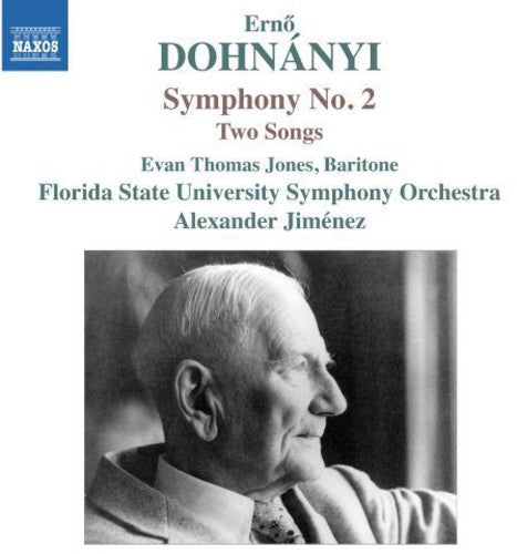 the album cover for Jones / Florida State University Symphony Orch - Sym 2 2 Songs