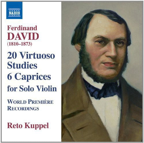 the album cover for Reto Kuppel - 20 Virtuoso Studies
