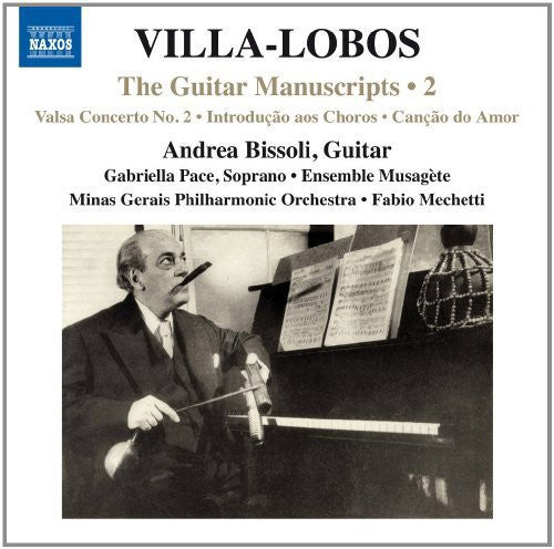 Villa-lobos - Guitar Manuscripts Vol 2 - Music CD