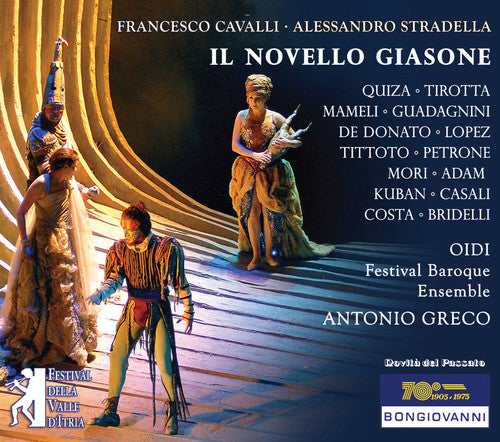 the album cover for Cavalli - Il Novello Giasone