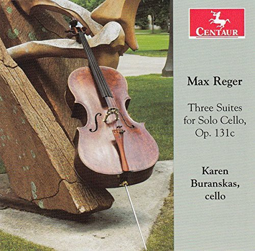 Reger - 3 Suites For Solo Cello - Music CD