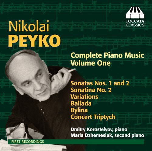 the album cover for Peyko - Comp Piano Music 1