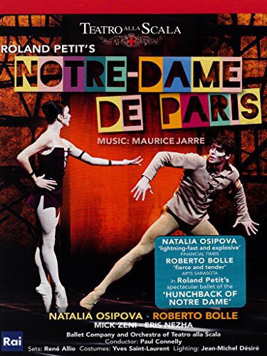 the album cover for Osipova / Bolle / Nezha / Zeni - Roland Petit's Notre Dame de Paris