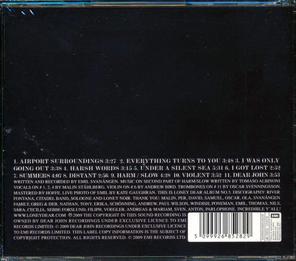 Loney Dear - Dear John Music CD