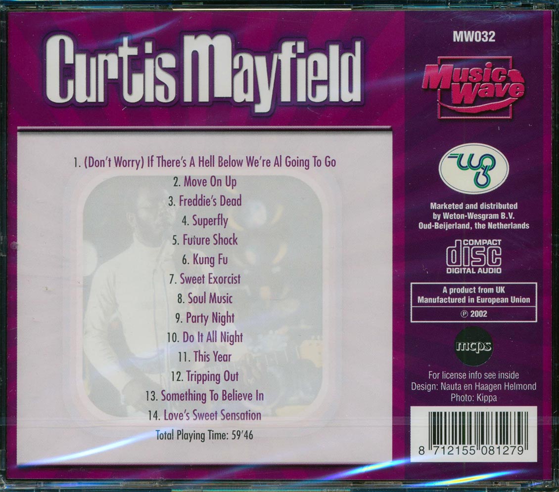 Curtis Mayfield - Curtis Mayfield Music CD
