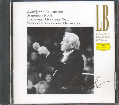 Beethoven - Symphony No. 5, Leonore Overture No. 3: Vienna Philharmonic Orchestra Music CD