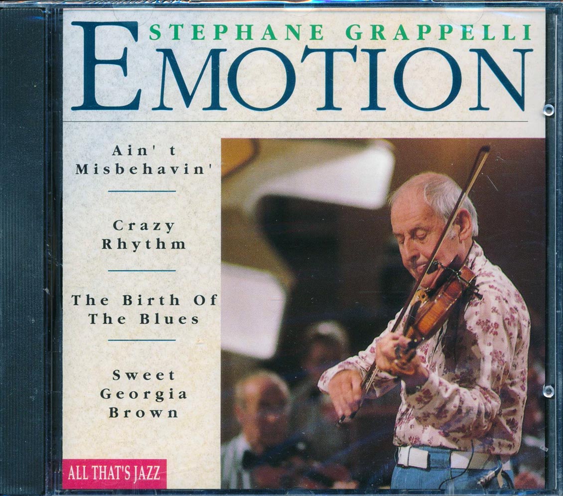 Stephane Grappelli - Emotion Music CD