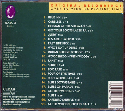 Woody Herman - Woodsheddin With Woodie (21 tracks) Music CD