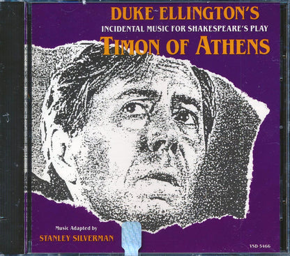 Stanley Silverman - Duke Ellington's Incidental Music For Shakespeare's Play Timon Of Anthens Music CD