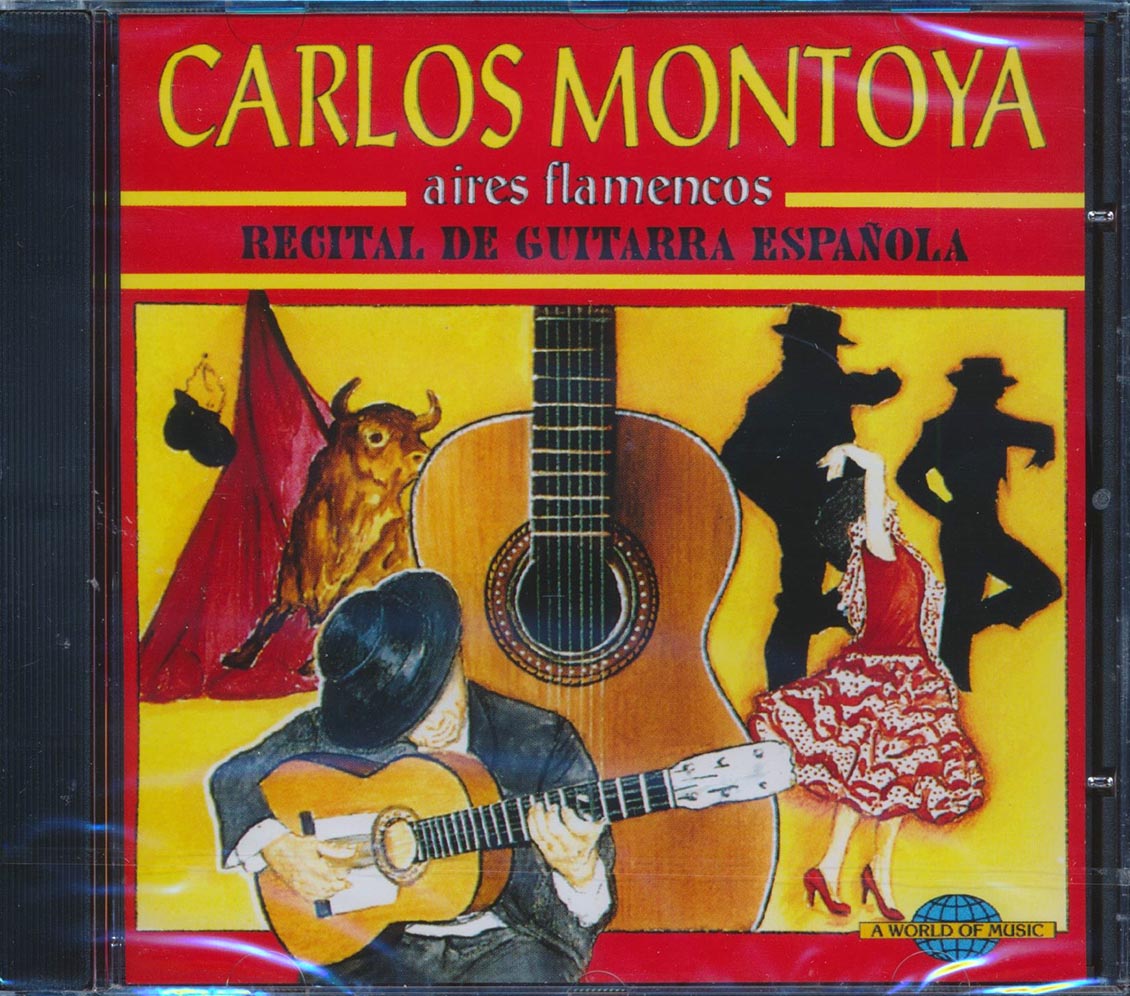 Carlos Montoya - Aires Flamencos: Recital De Guitarra Espanola Music CD