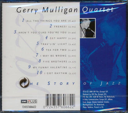 Gerry Mulligan Quartet - The Story Of Jazz Music CD