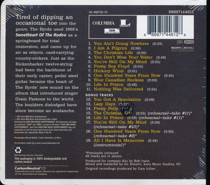 The Byrds - Sweetheart Of The Rodeo (+8 bonus tracks) Music CD