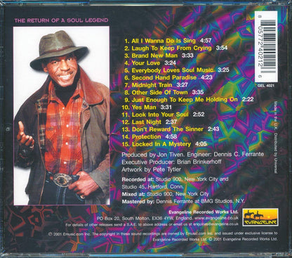 Freddie Scott - Brand New Man Music CD