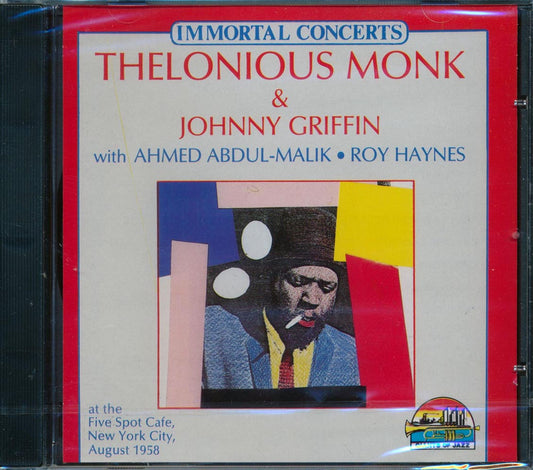 Thelonious Monk Johnny Griffin At The Five Spot Cafe New York City August 1958 Music CD
