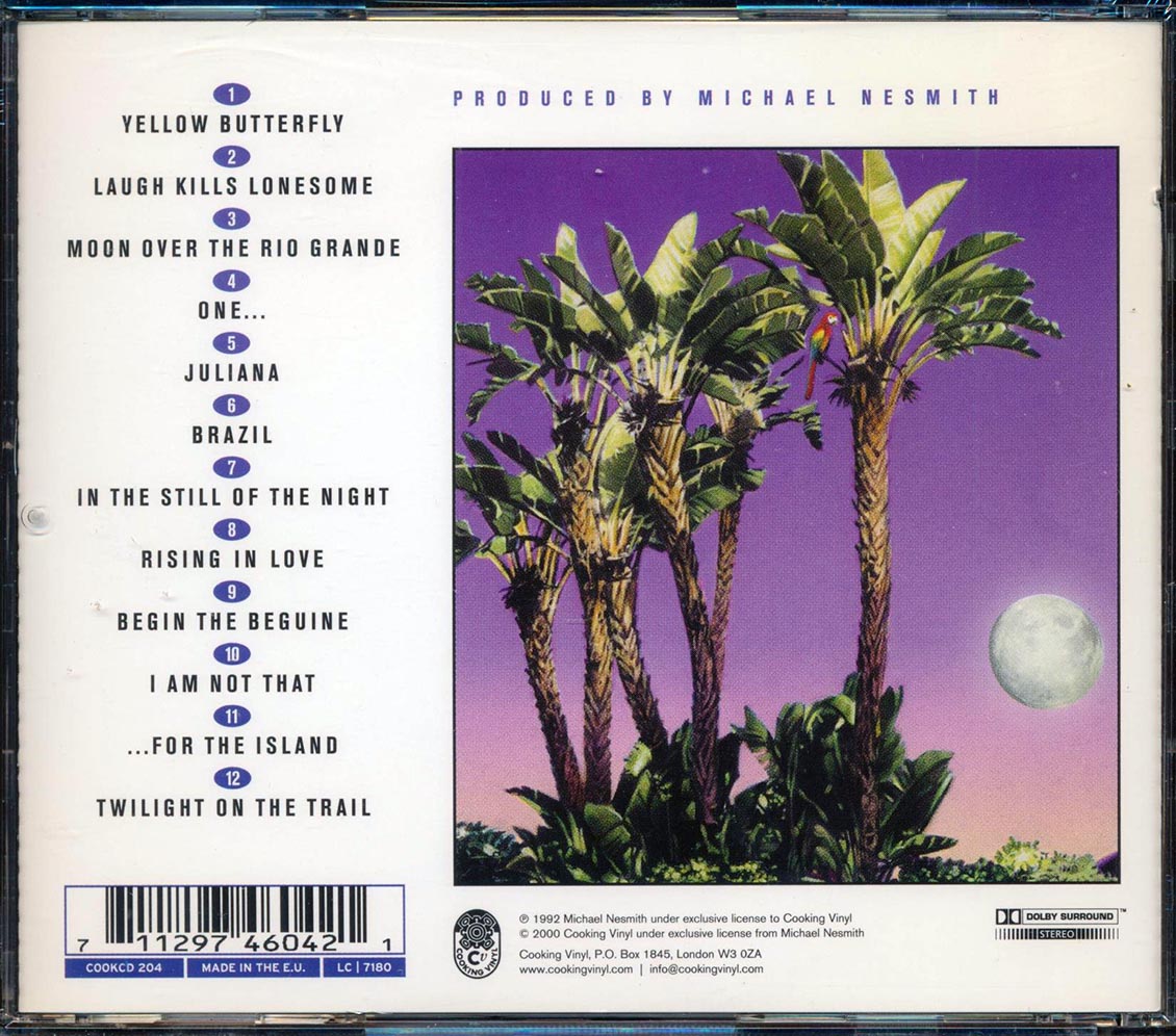 Michael Nesmith - Tropical Campfires Music CD